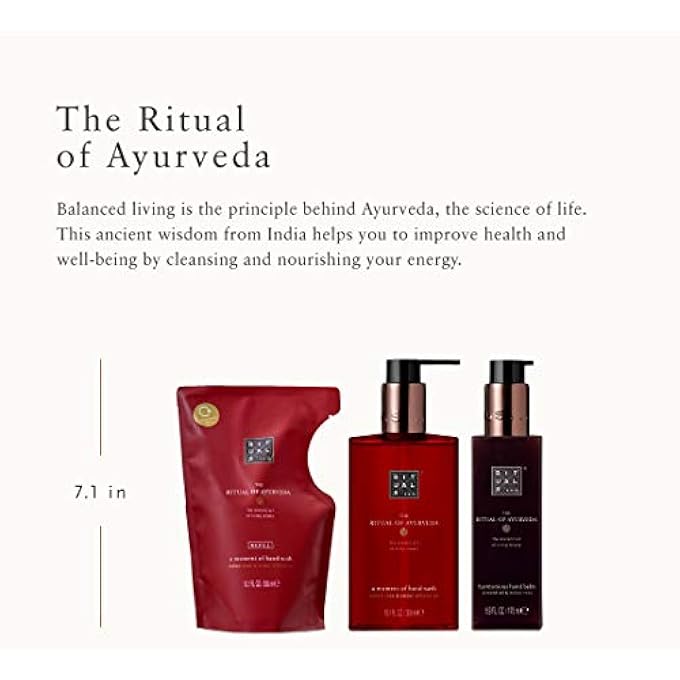 RITUALS مجموعة لوشن اليدين وغسول اليدين وإعادة التعبئة من طقوس الأيورفيدا - Image 3